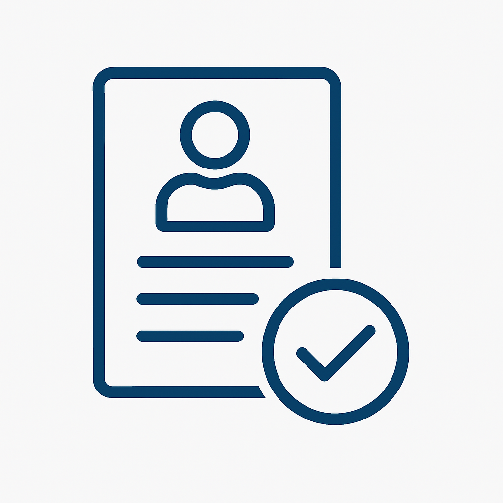 CV professionnel et efficace